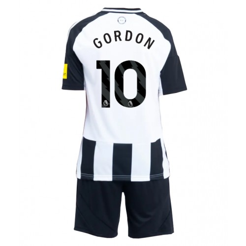 Fotballdrakt Barn Newcastle United Anthony Gordon #10 Hjemmedraktsett 2024-25 Kortermet (+ Korte bukser)